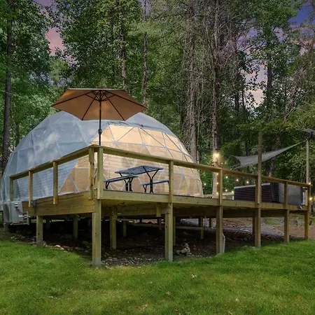 Dream Dome - Romantic Getaway, Hot Tub, Ac, Wifi, National Park 8 Min
